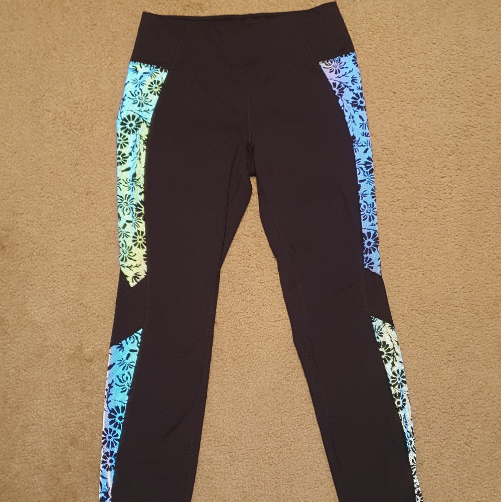 Avia Reflective Black Leggings